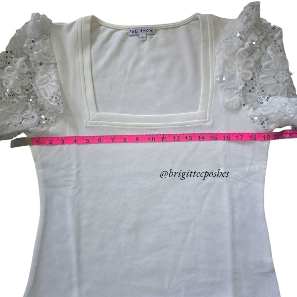BELLA ZOE Sequin Top - Picture 7 of 8